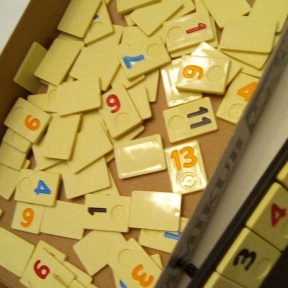 VTG 1990 The Original Rummikub Rummy Tile Board Game Pressman Toy Co. #400 - Picture 4 of 6